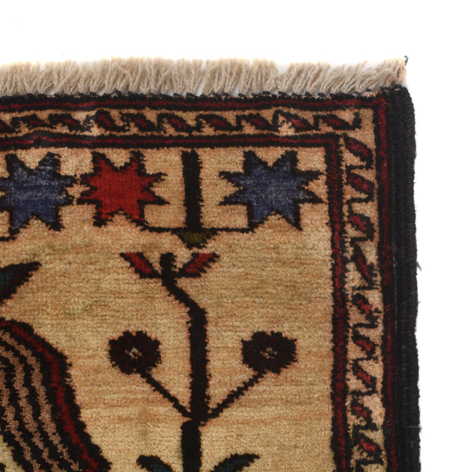 Handmade Picture Area Rug 2' 9" x 3' 10" ft / 85 x 117 cm - No. G23721