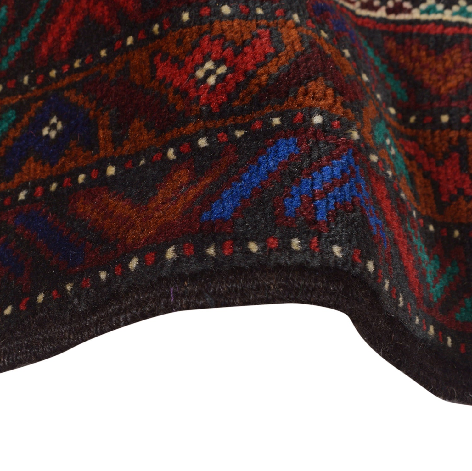 Traditional Baloch Rug 3' 10" x 6' 0" ft / 117 x 183 cm - No. G23786