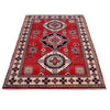 Hand knotted Kazak Rugs 4' 0" x 5' 9" ft / 122 x 175 cm - No. G24124