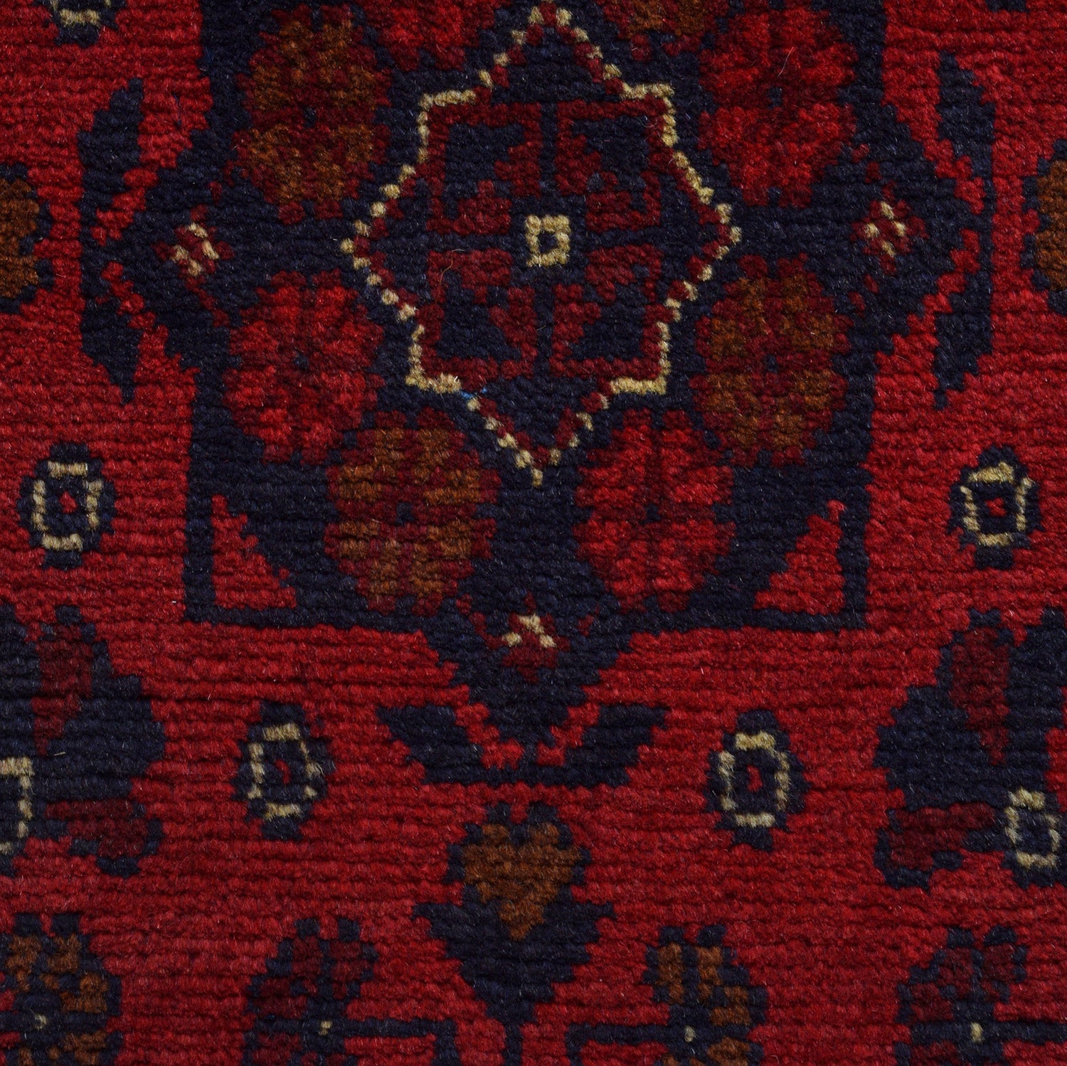 Red Color Afghan Area Runner Rug 2' 9" x 9' 9" ft / 83 x 296 cm - No. B24138