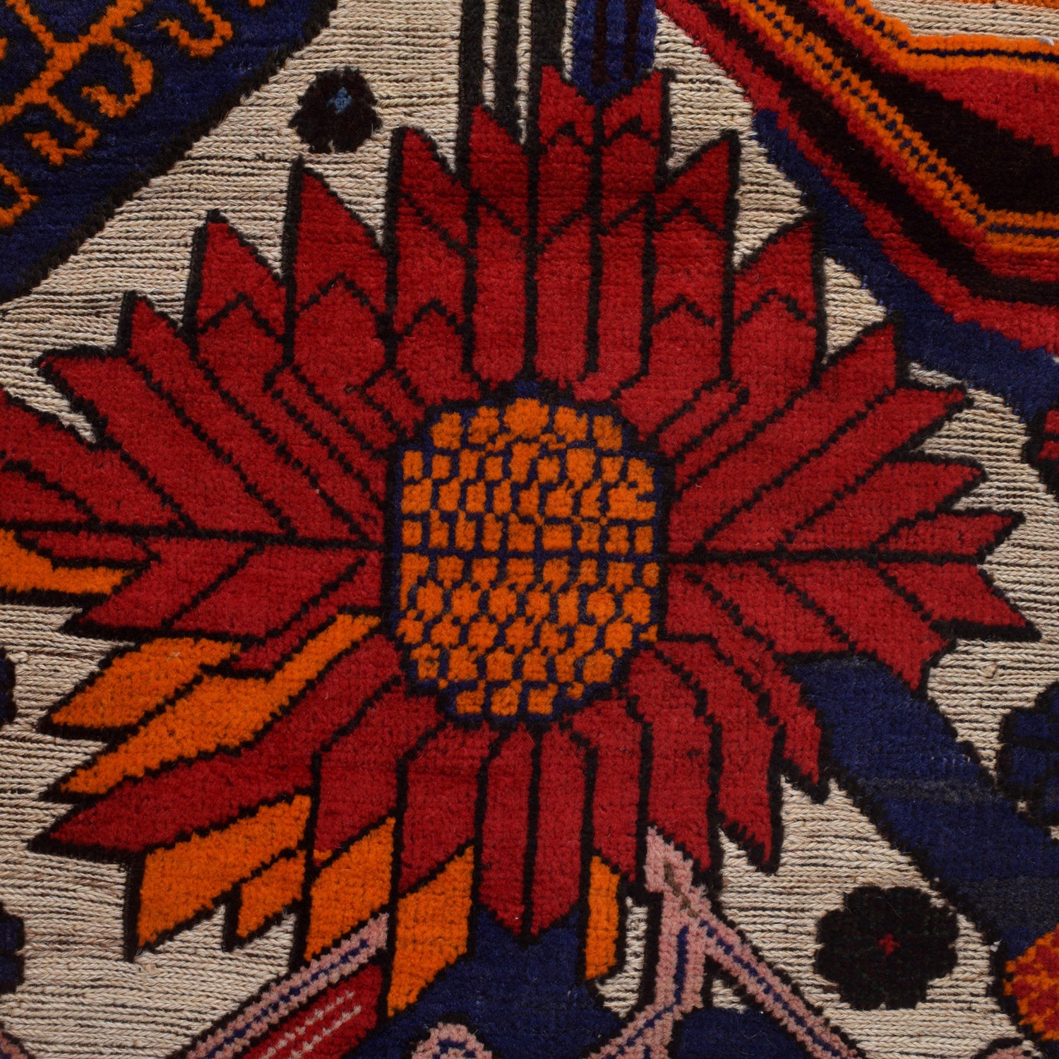 Handmade Barjista Kilim Rug 3' 10" x 6' 1" ft / 116 x 186 cm - No. G24187