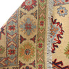 Handmade Kazak Area Rug 4' 0" x 6' 0" ft / 122 x 183 cm - No. G24274