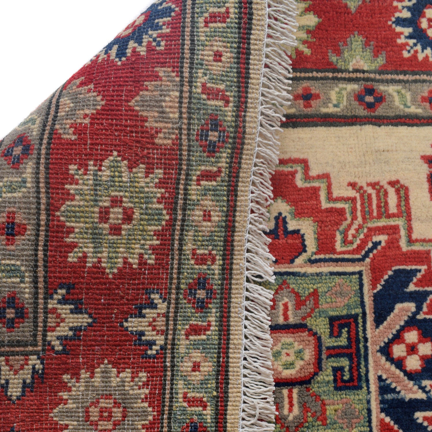 Hand knotted Kazak Rugs 3' 6" x 4' 6" ft / 107 x 138 cm - No. G24279