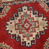 Red Color Kazak Rug 2' 9" x 3' 11" ft / 84 x 120 cm - No. G24284