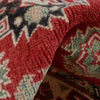 Red Color Kazak Rug 2' 9" x 3' 11" ft / 84 x 120 cm - No. G24284