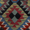 Hand Knotted Afghan Style Kilim 4' 11" x 6' 6" ft / 149 x 199 cm - No. G24310