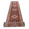 Oriental Kazak Runner Rug 2' 9" x 23' 0" ft / 85 x 701 cm - No. G24374