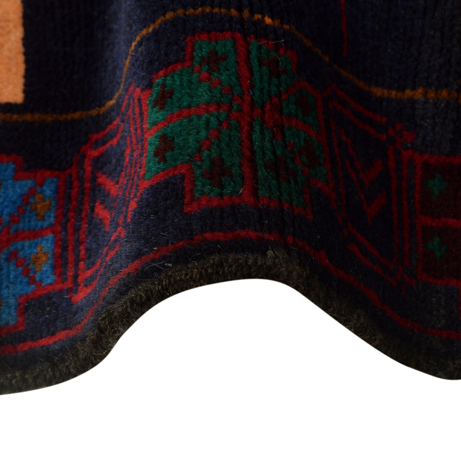 Handmade Picture Area Rug 3' 0" x 4' 2" ft / 91 x 128 cm - No. G24426