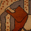 Hand Made Animal Pictorial Area Carpet 2' 9" x 4' 3" ft / 83 x 129 cm - No. G24427
