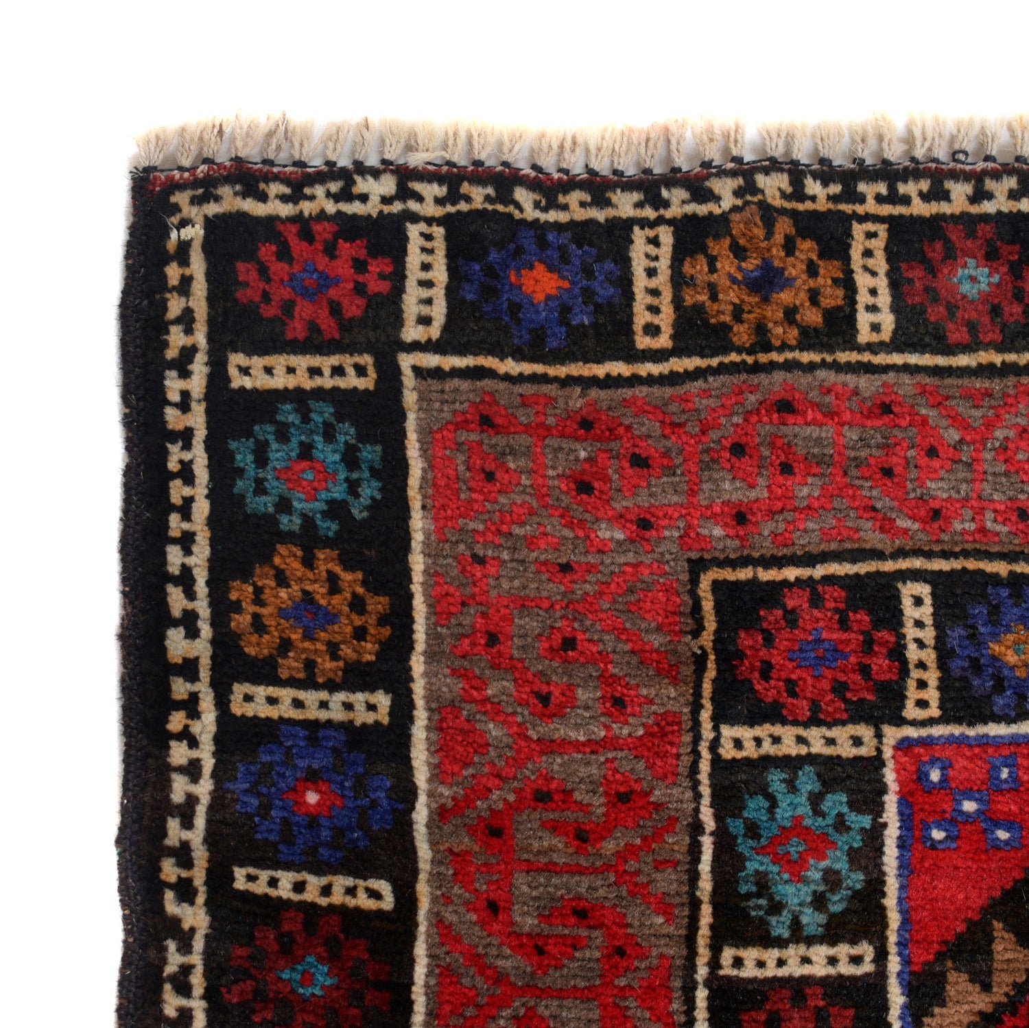 Handmade Baluchi Rug 3' 10" x 6' 0" ft / 118 x 184 cm - No. G24437