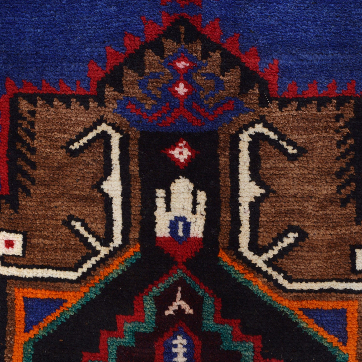 Handmade Baluchi Rug 3' 10" x 6' 0" ft / 118 x 184 cm - No. G24437