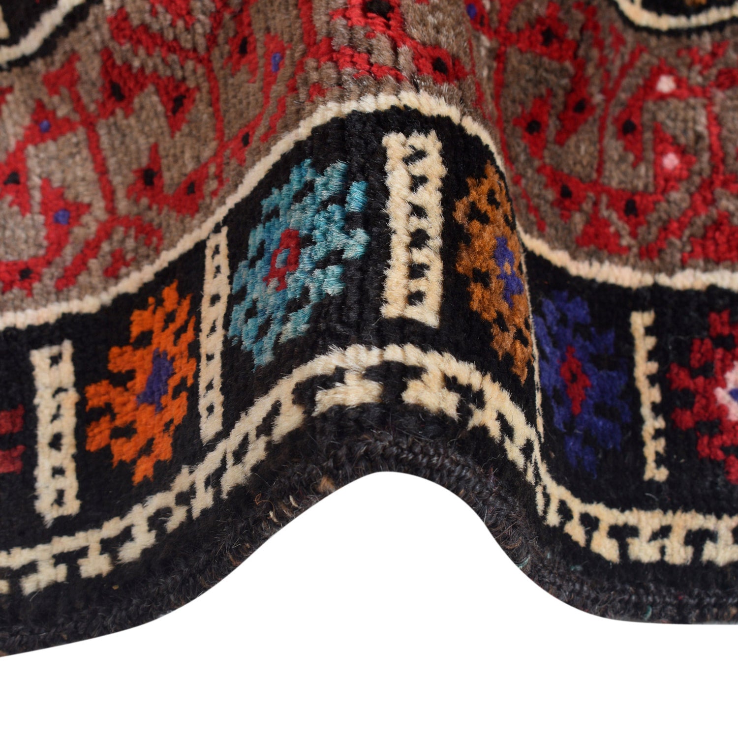 Handmade Baluchi Rug 3' 10" x 6' 0" ft / 118 x 184 cm - No. G24437