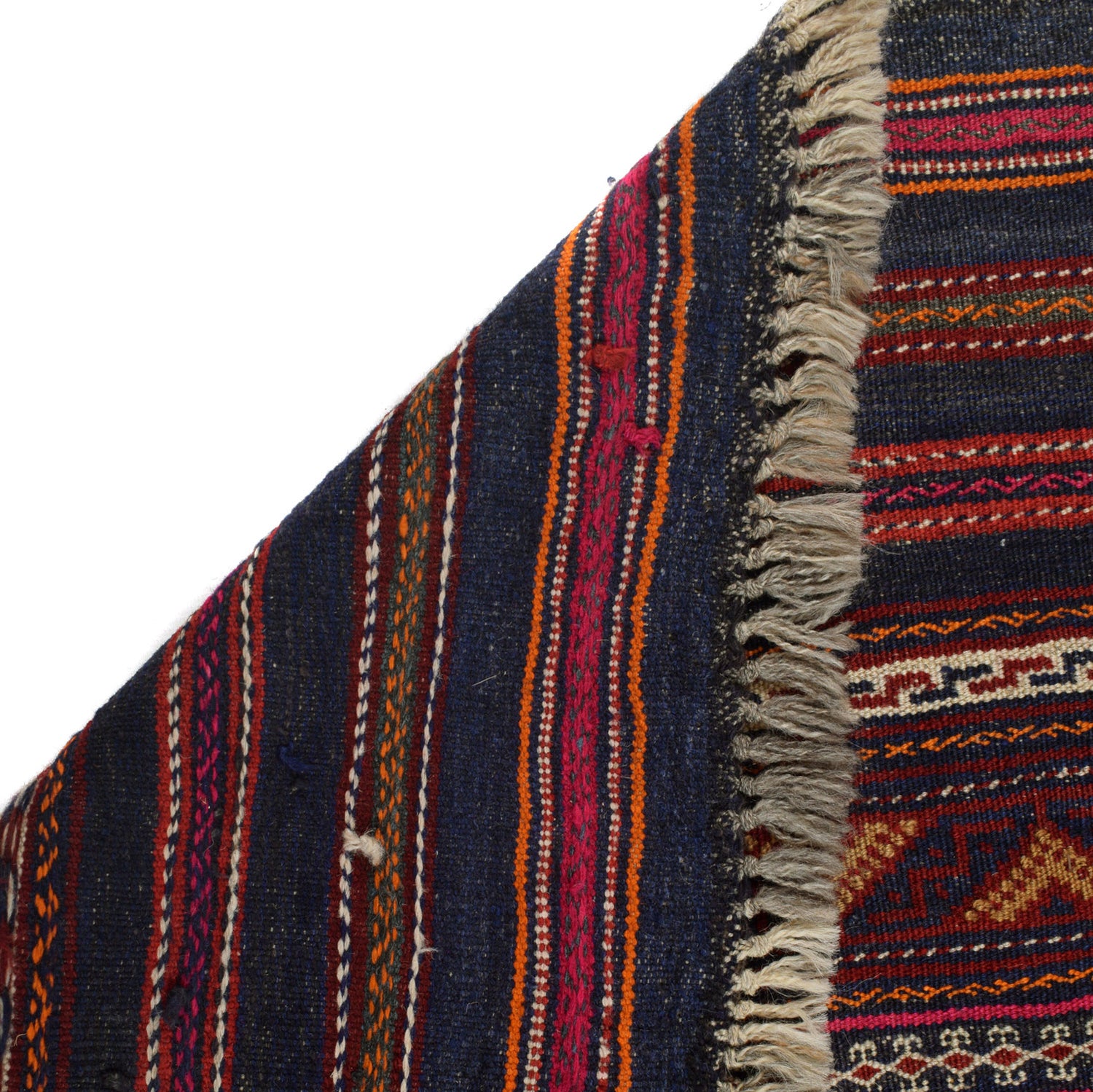 Afghan Laghari Kilim 4' 9" x 7' 1" ft / 146 x 217 cm - No. G24442