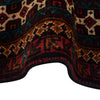 Red Color Prayer Rug 3' 1" x 5' 3" ft / 93 x 160 cm - G24444
