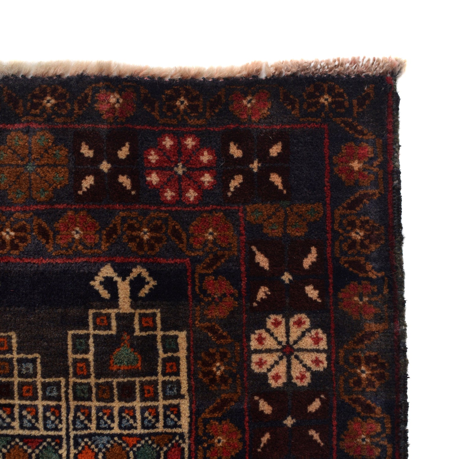 Baluch Small Size Rug 2' 11" x 4' 6" ft / 90 x 136 cm - No. G24448