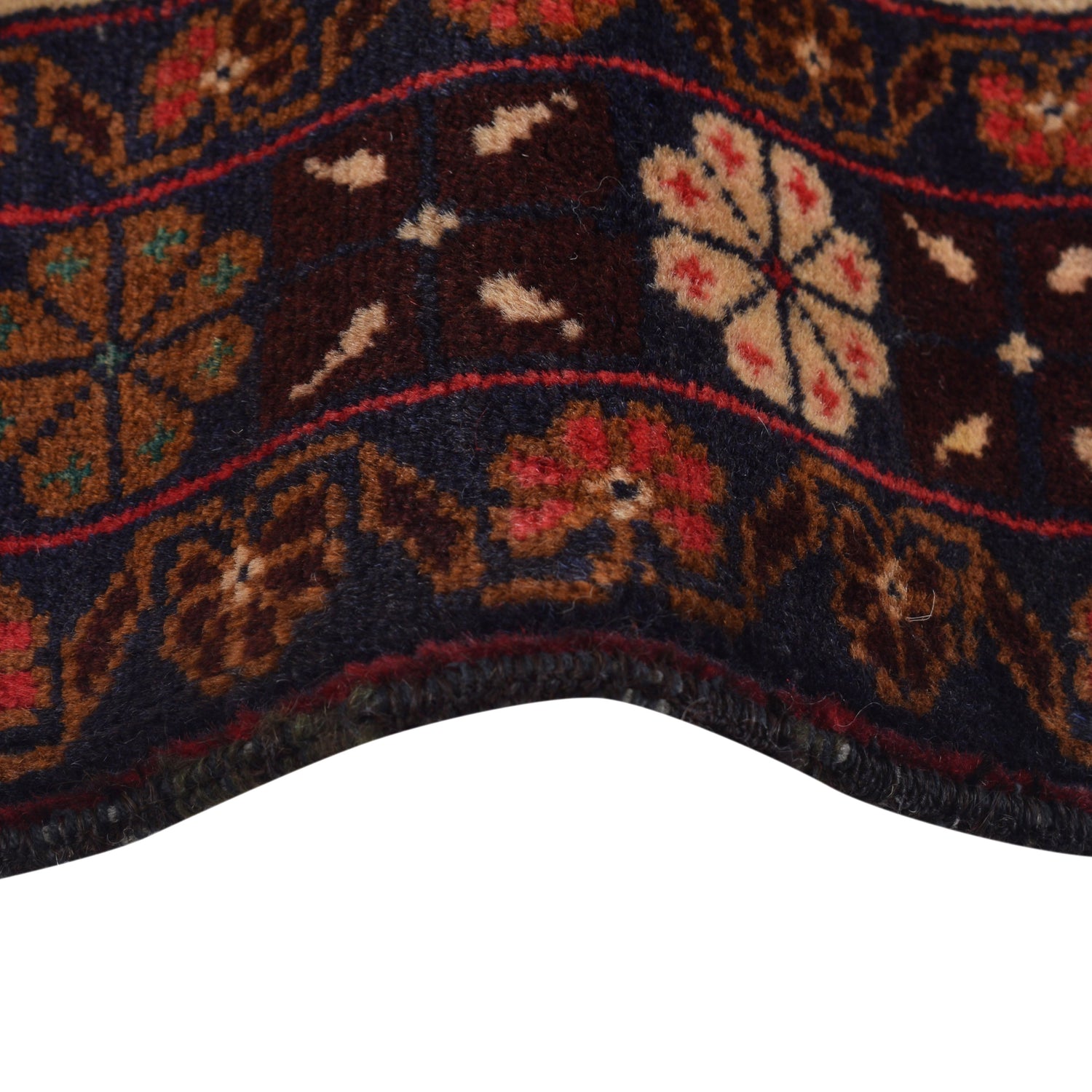 Baluch Small Size Rug 2' 11" x 4' 6" ft / 90 x 136 cm - No. G24448