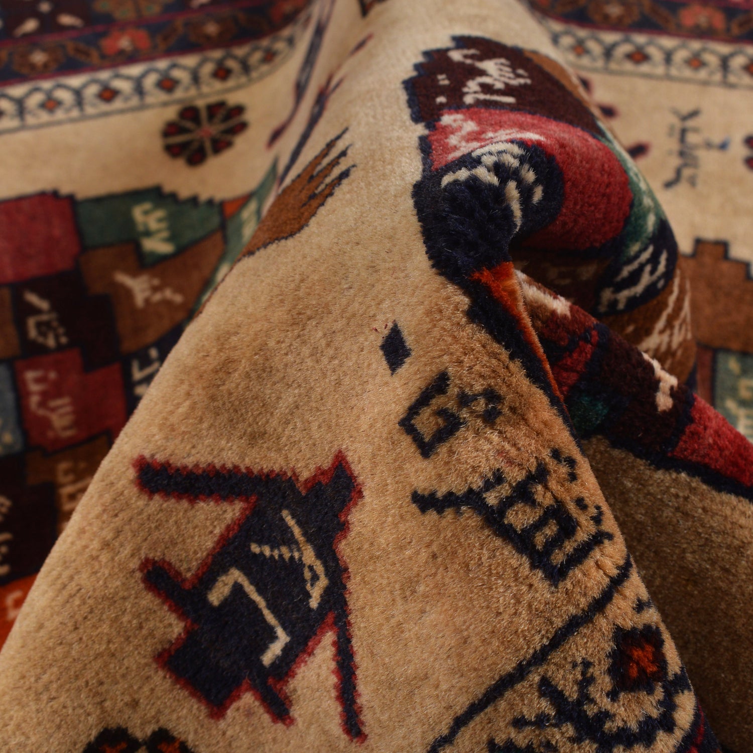 Baluch Small Size Rug 2' 11" x 4' 6" ft / 90 x 136 cm - No. G24448