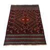 Brown Color Baluchi Rug 2' 11" x 4' 9" ft / 89 x 145 cm - No. G24449