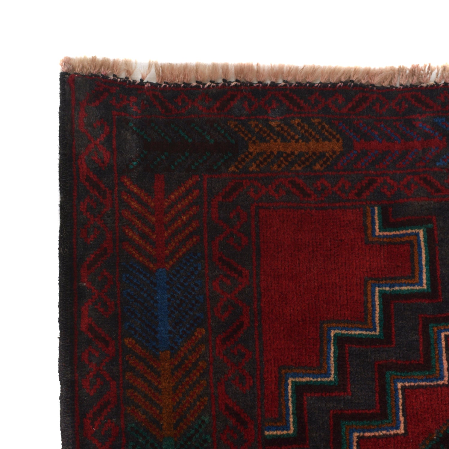 Multi Color Baluchi Rug 2' 9" x 4' 11" ft / 85 x 150 cm - No. G24450