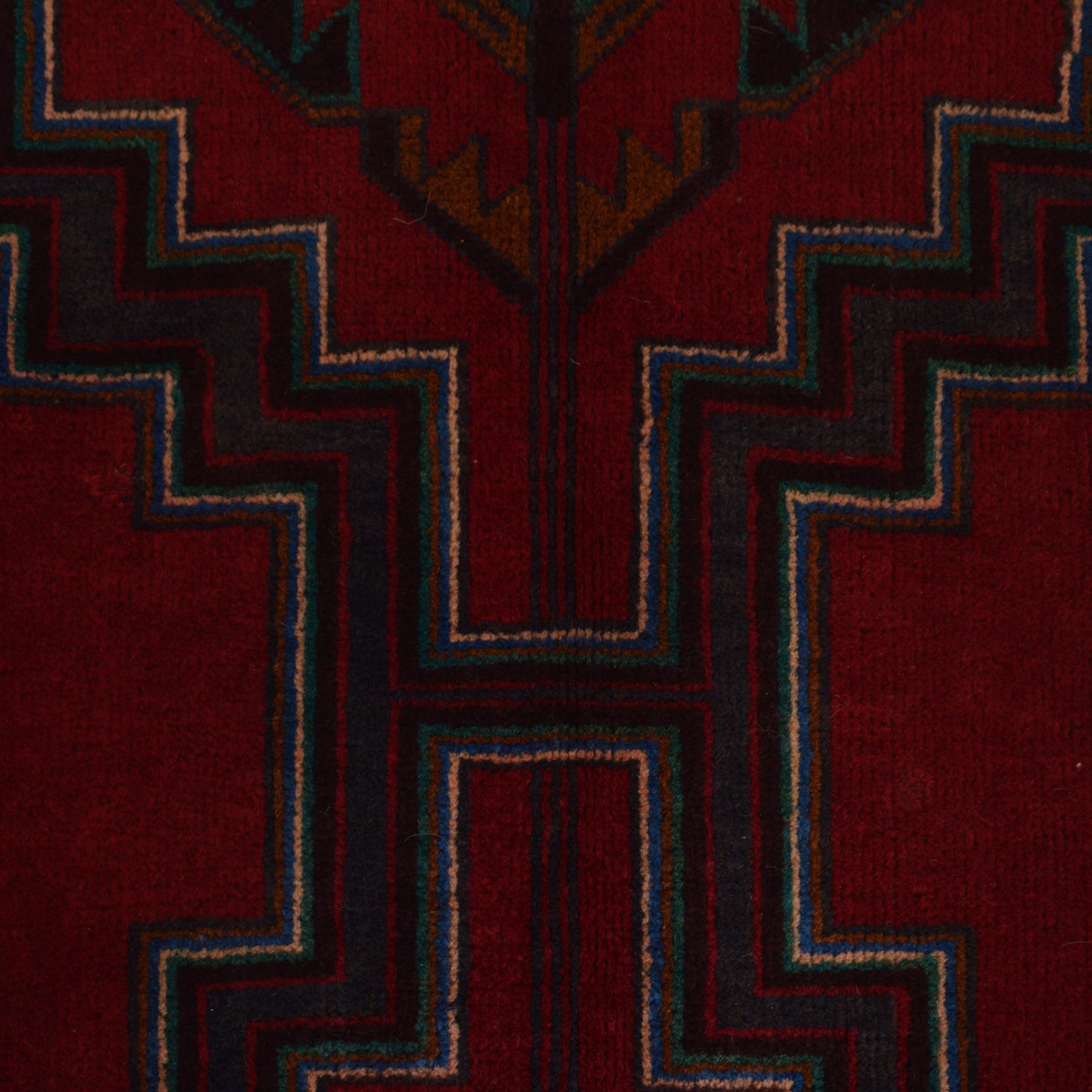 Multi Color Baluchi Rug 2' 9" x 4' 11" ft / 85 x 150 cm - No. G24450