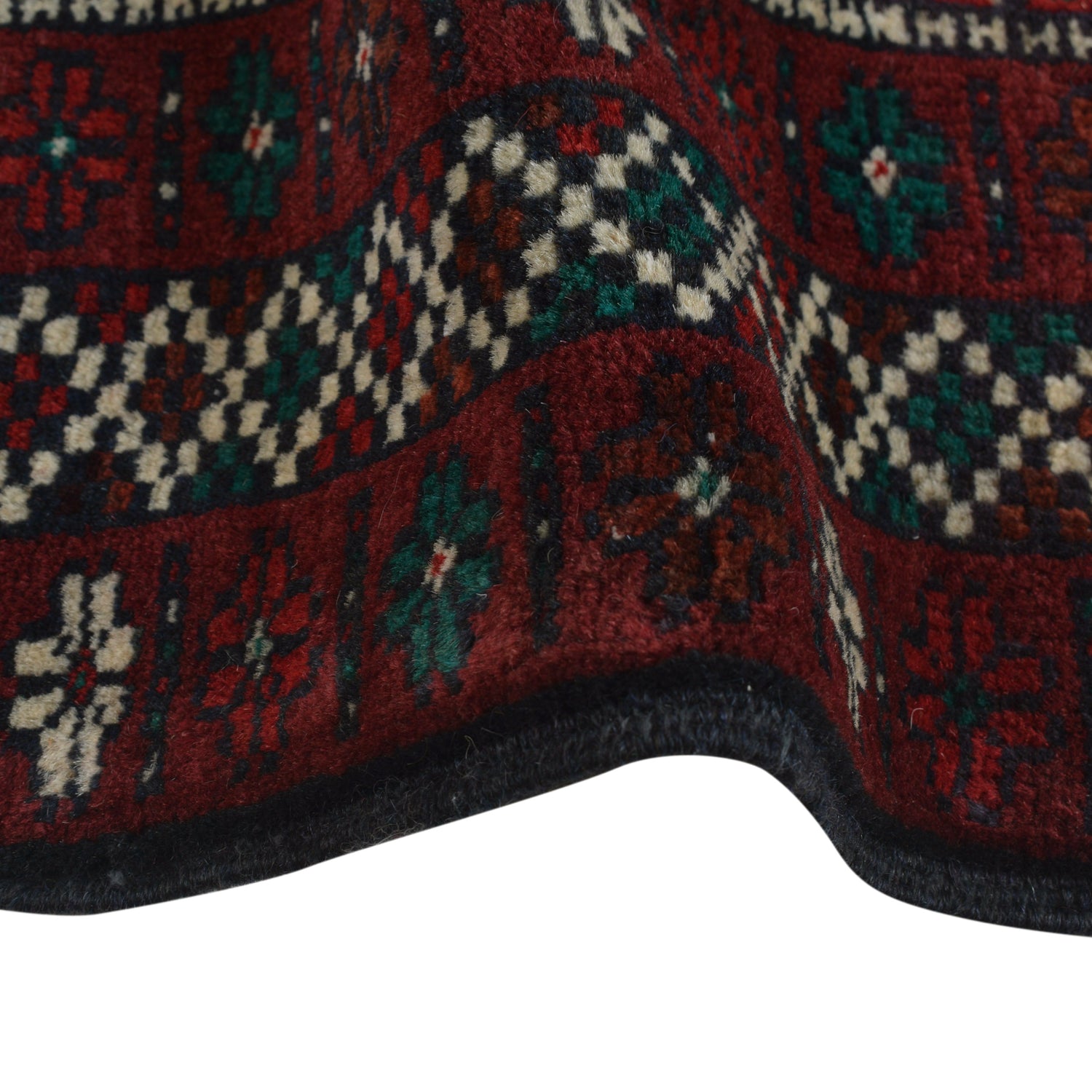 Handmade Balochi Rug 3' 1" x 4' 0" ft / 94 x 122 cm - No. G24451