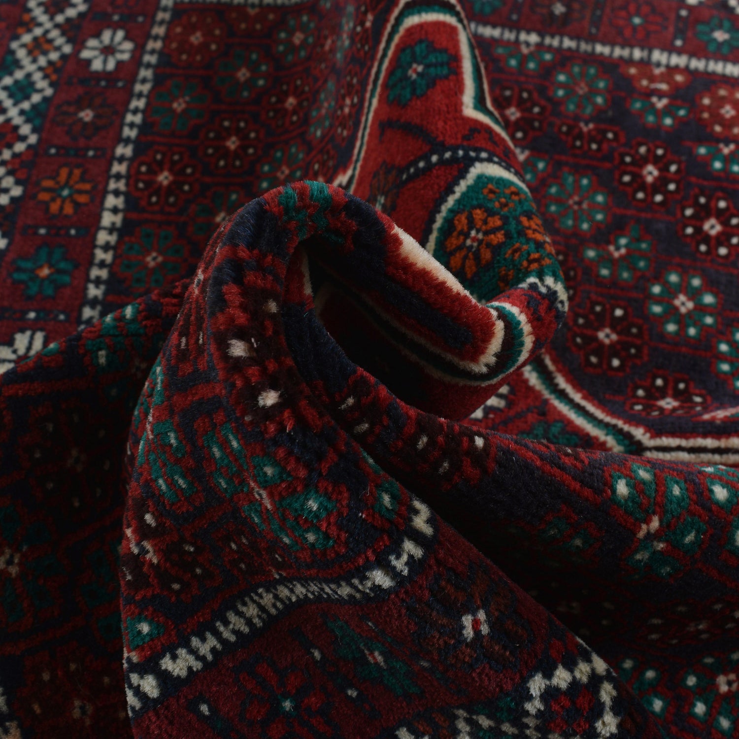 Handmade Balochi Rug 3' 1" x 4' 0" ft / 94 x 122 cm - No. G24451