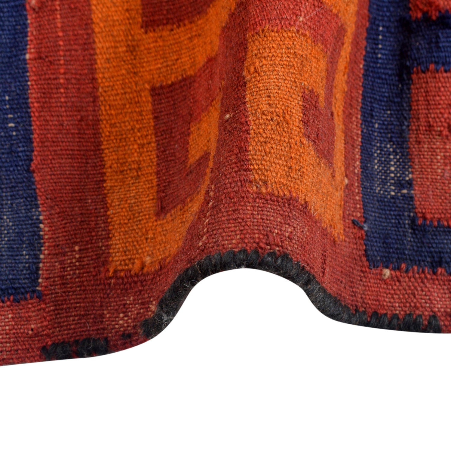 Afghan Maimana Kilim 3' 11" x 7' 1" ft / 120 x 216 cm - No. G24457