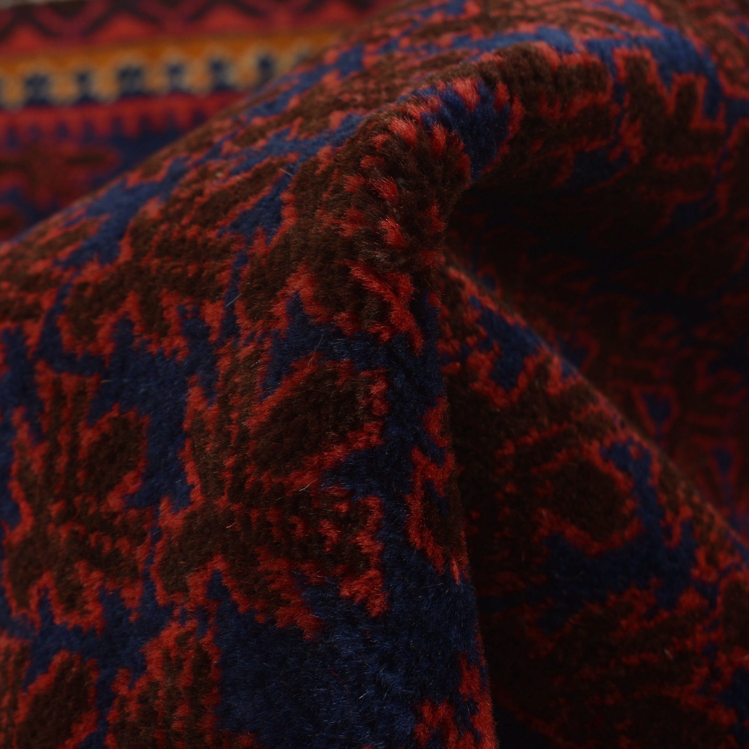 Handmade Prayer Rug 3' 1" x 4' 5" ft / 95 x 135 cm - G24832