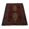 Multi Color Baluchi Rug 3' 0" x 4' 9" ft / 91 x 146 cm - No. G24834