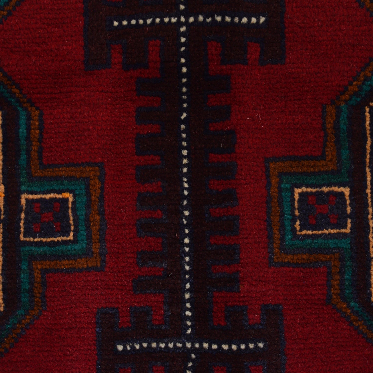 Red Color Baluchi Rug 2' 11" x 4' 9" ft / 88 x 145 cm - No. G24835