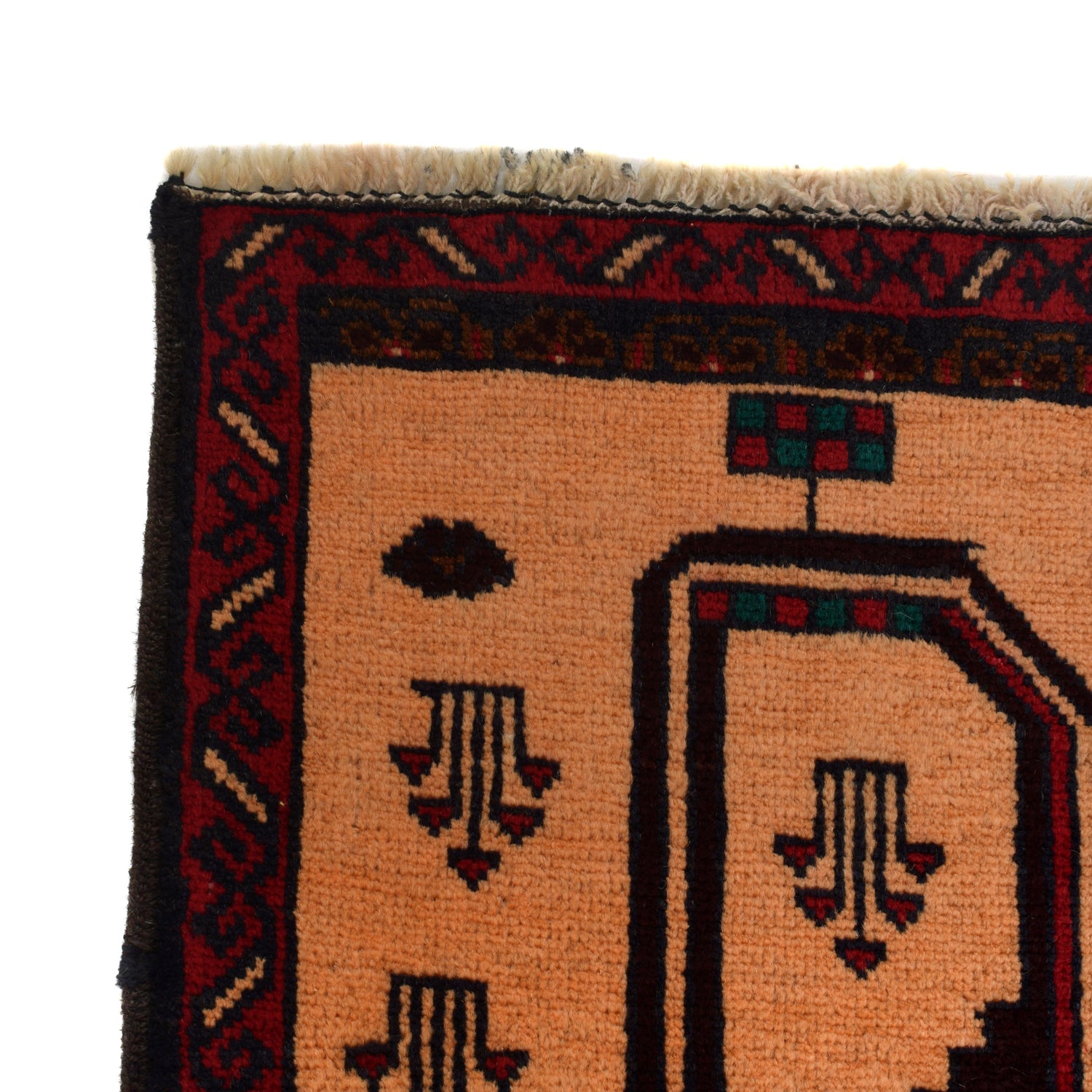 Beige Color Baluchi Rug 2' 11" x 4' 9" ft / 90 x 146 cm - No. G24838