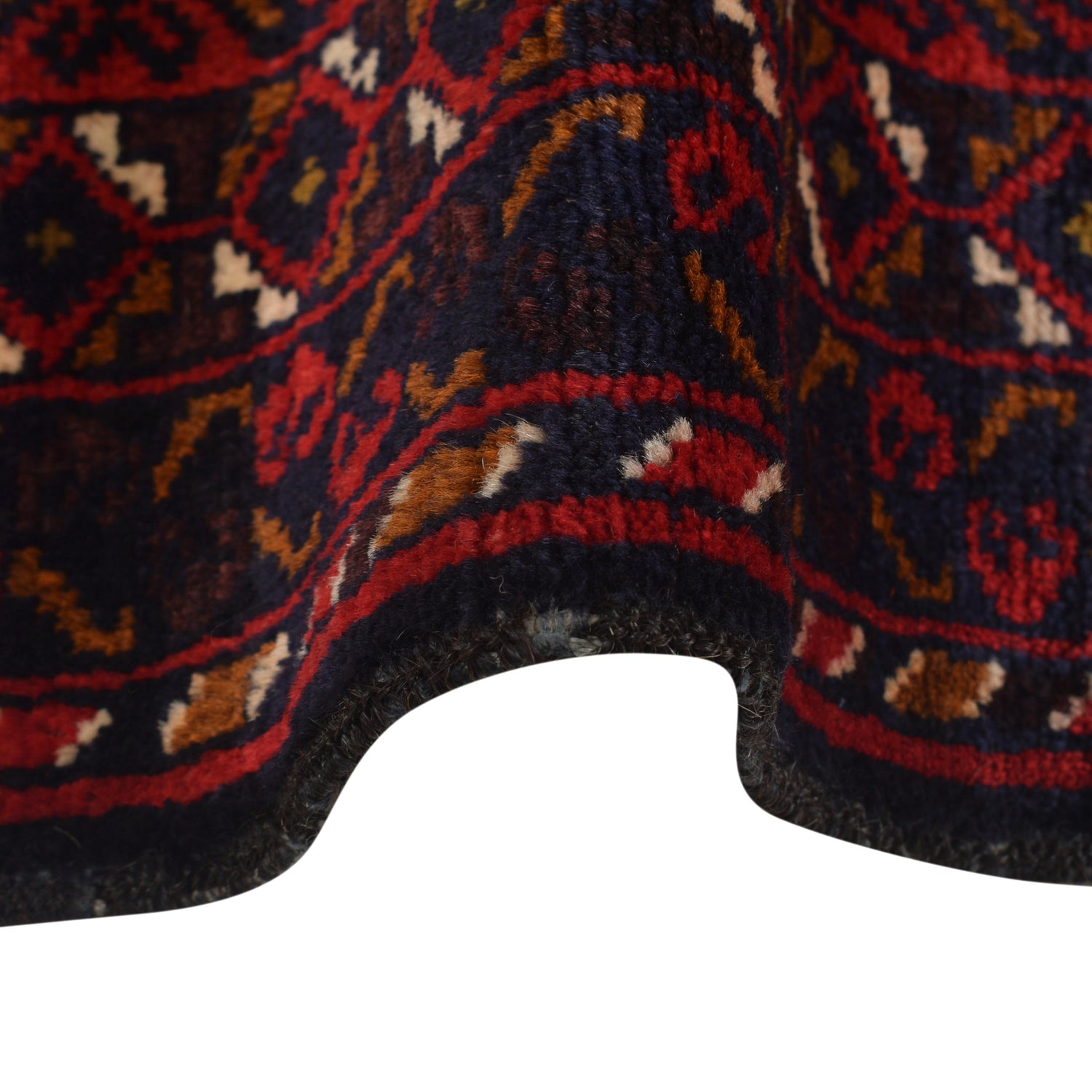 Handmade Baluchi Rug 4' 0" x 6' 9" ft / 122 x 207 cm - No. G24841