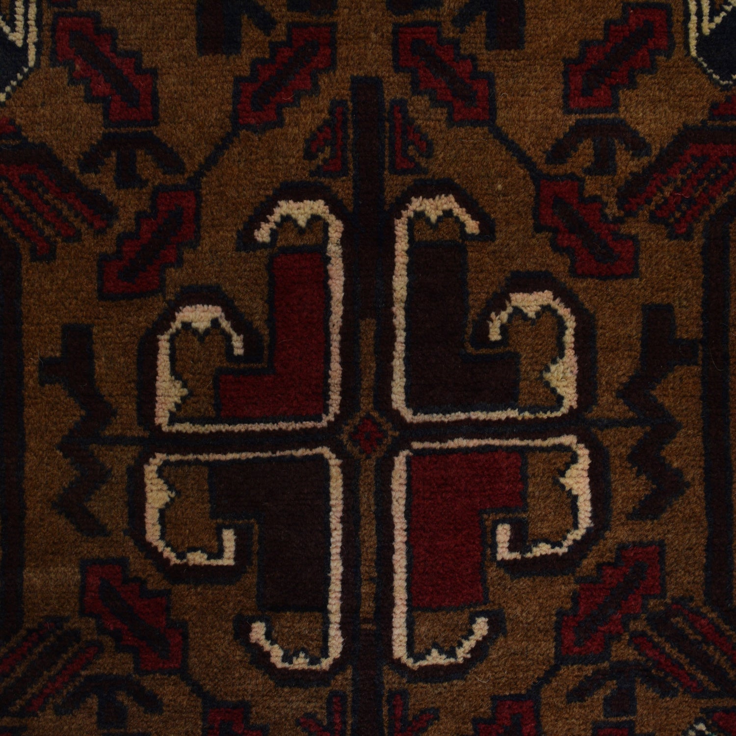 Handmade Baluchi Rug 4' 0" x 6' 3" ft / 123 x 191 cm - No. G24846