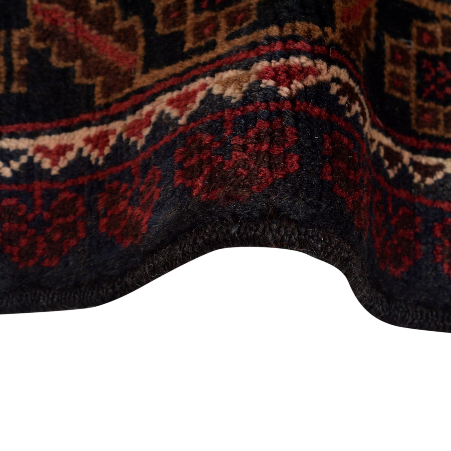 Handmade Baluchi Rug 4' 0" x 6' 3" ft / 123 x 191 cm - No. G24846