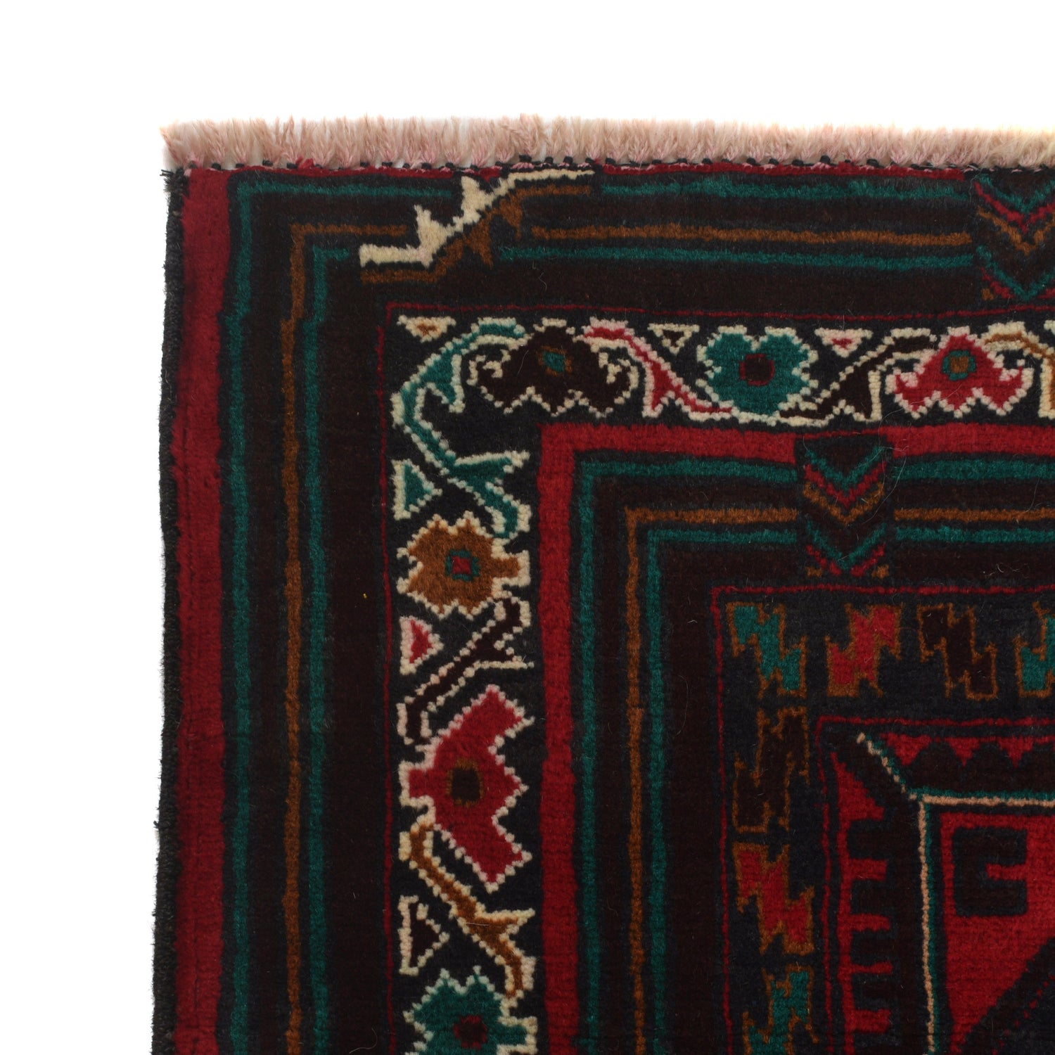 Handmade Baluchi Rug 3' 11" x 6' 3" ft / 120 x 190 cm - No. G24847