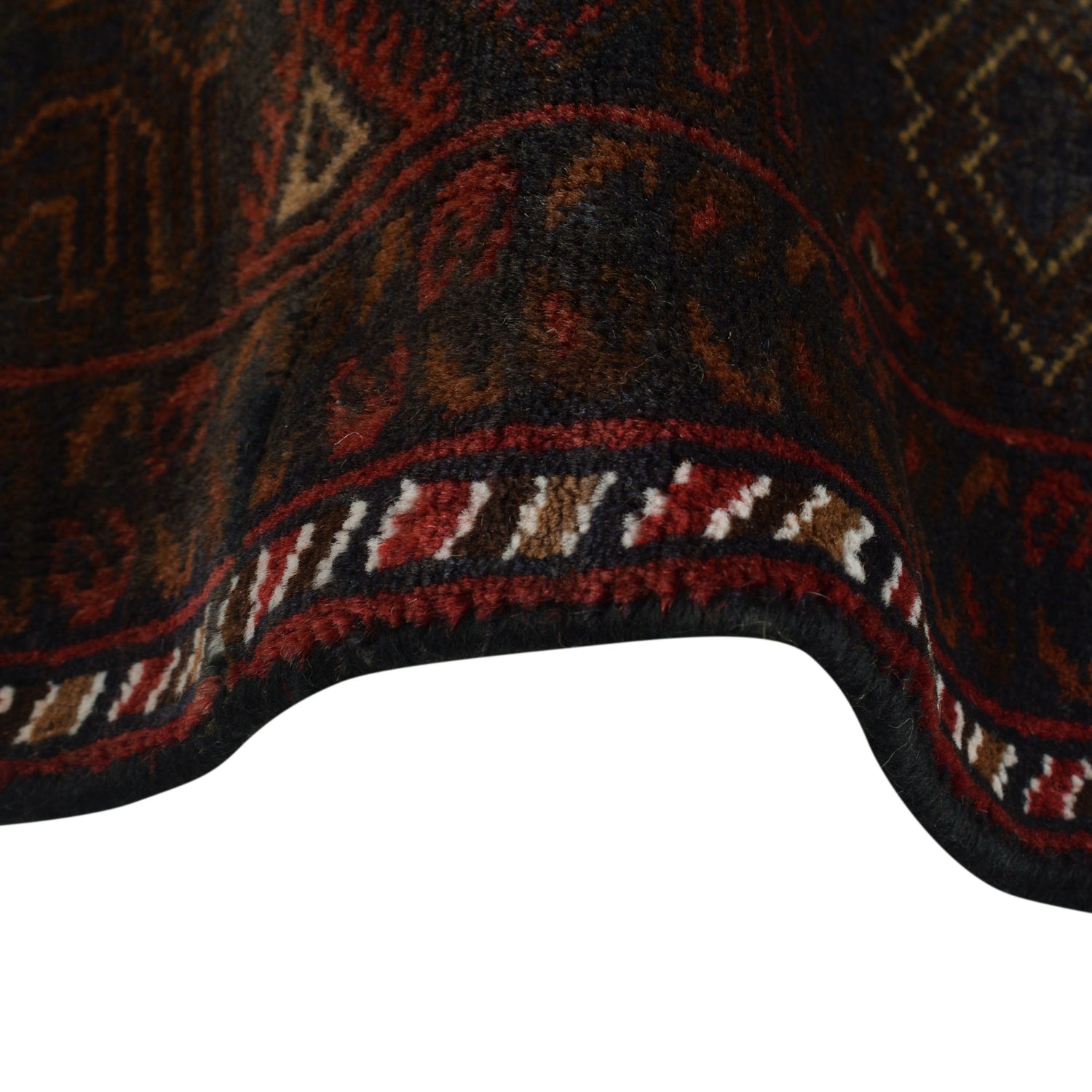 Tribal Baloch Rug 4' 7" x 6' 10" ft / 139 x 208 cm - No. G24848