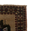 Afghan War Rug – Military Design 6' 5" x 8' 9" ft / 196 x 266 cm - No. G24854