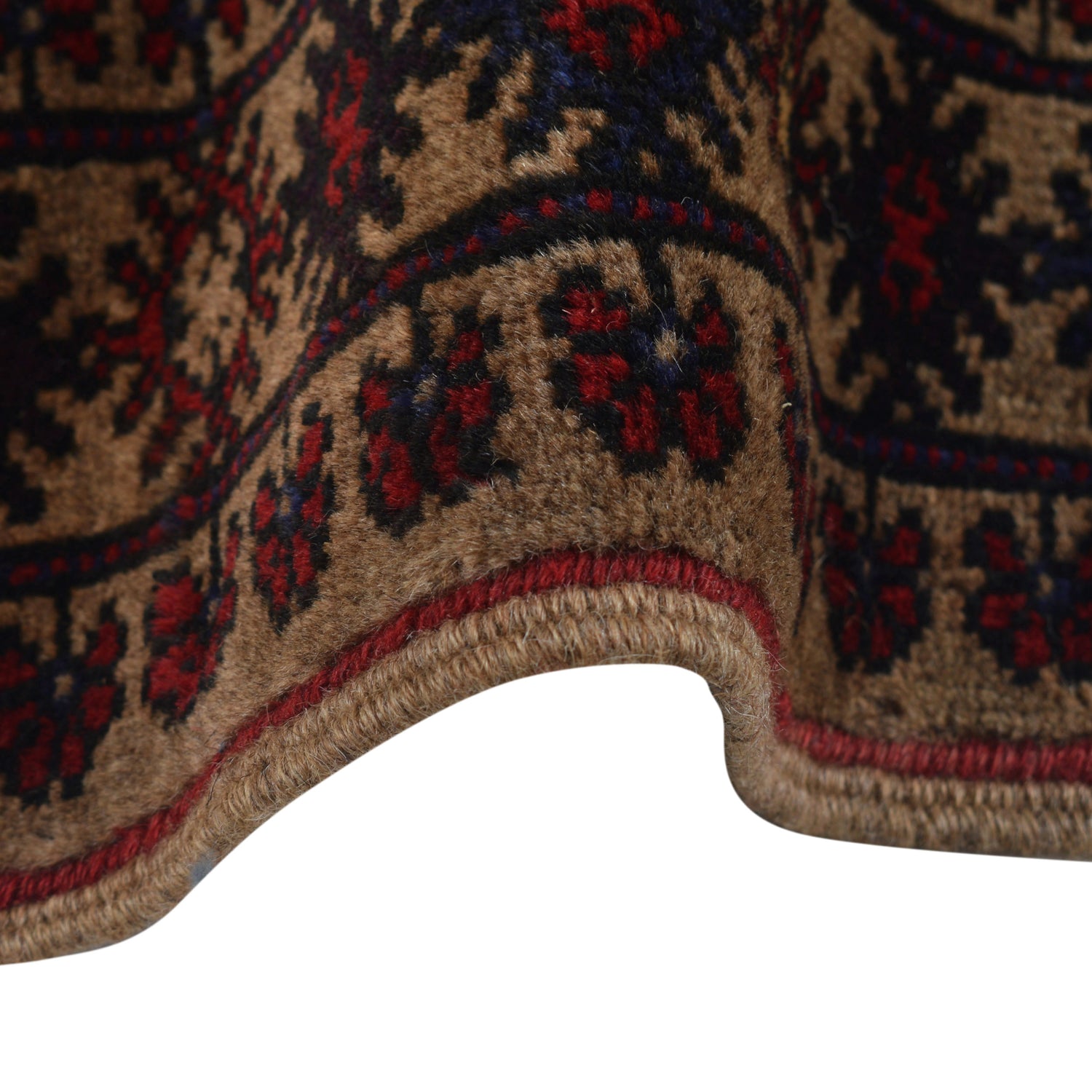 Afghan War Rug – Military Design 6' 5" x 8' 9" ft / 196 x 266 cm - No. G24854