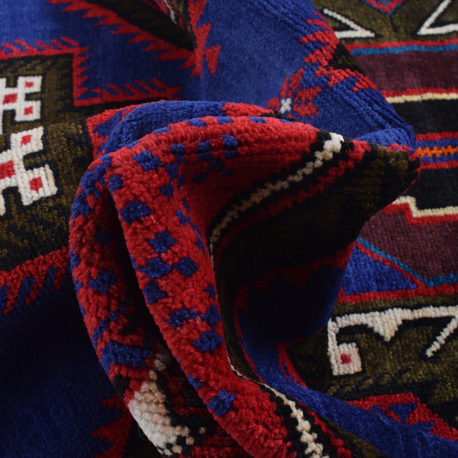 Handmade Baluchi Rug 3' 9" x 6' 1" ft / 115 x 186 cm - No. G24892