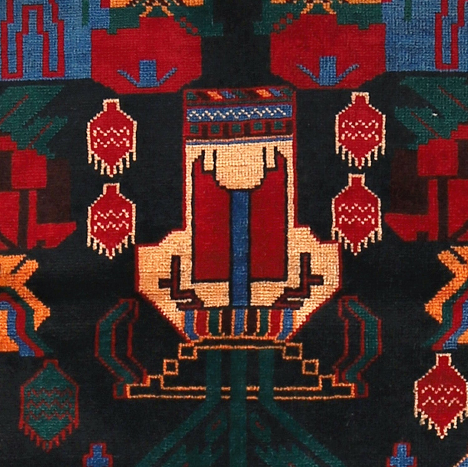 Handmade Balochi Rug 3' 0" x 4' 9" ft / 92 x 145 cm - No. G24896