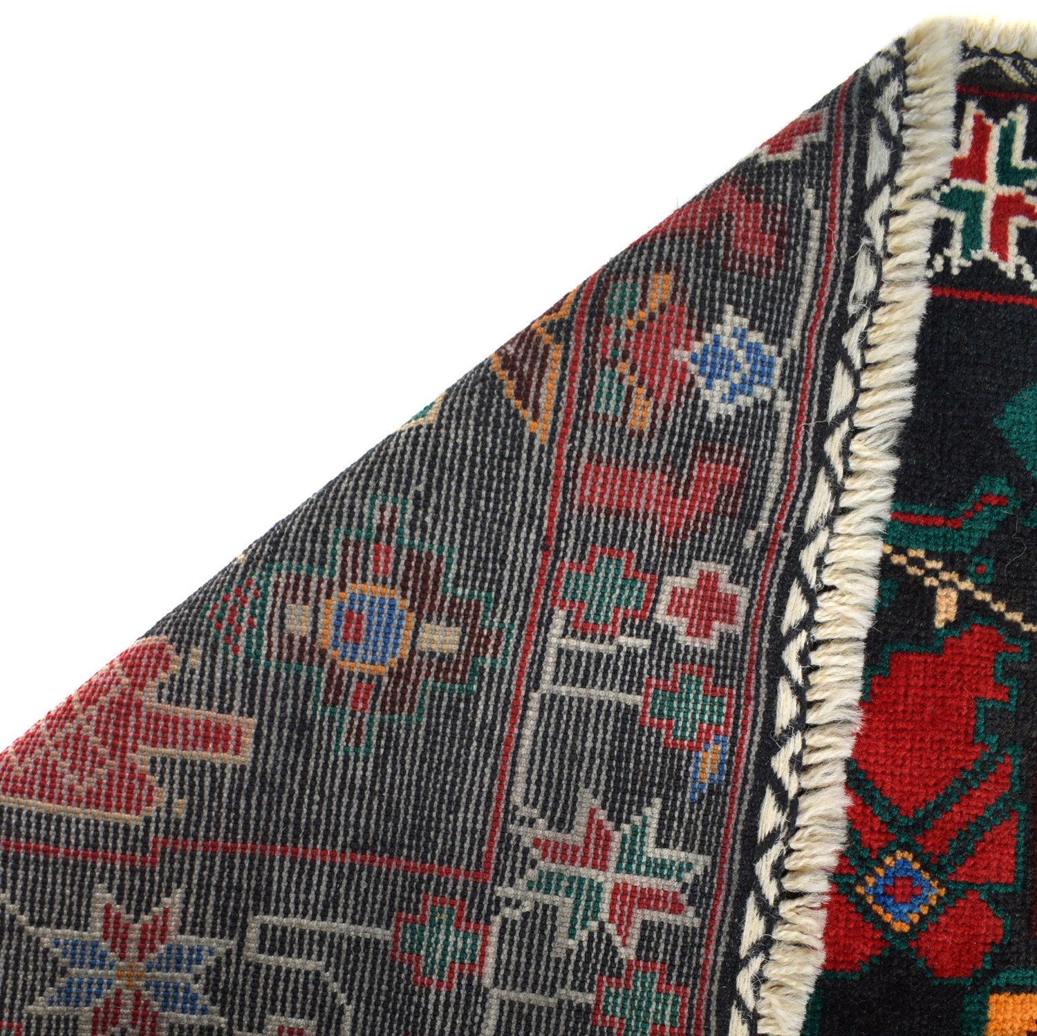 Handmade Balochi Rug 3' 0" x 4' 9" ft / 92 x 145 cm - No. G24896