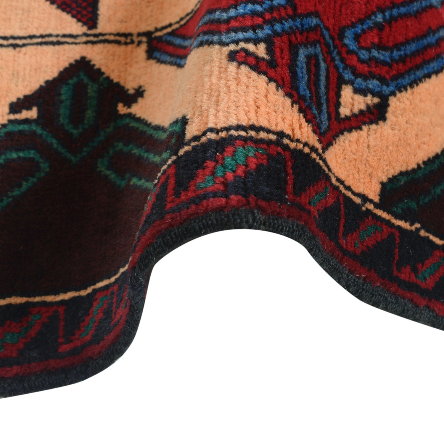 Tribal Baloch Rug 3' 0" x 4' 8" ft / 91 x 143 cm - No. G24901