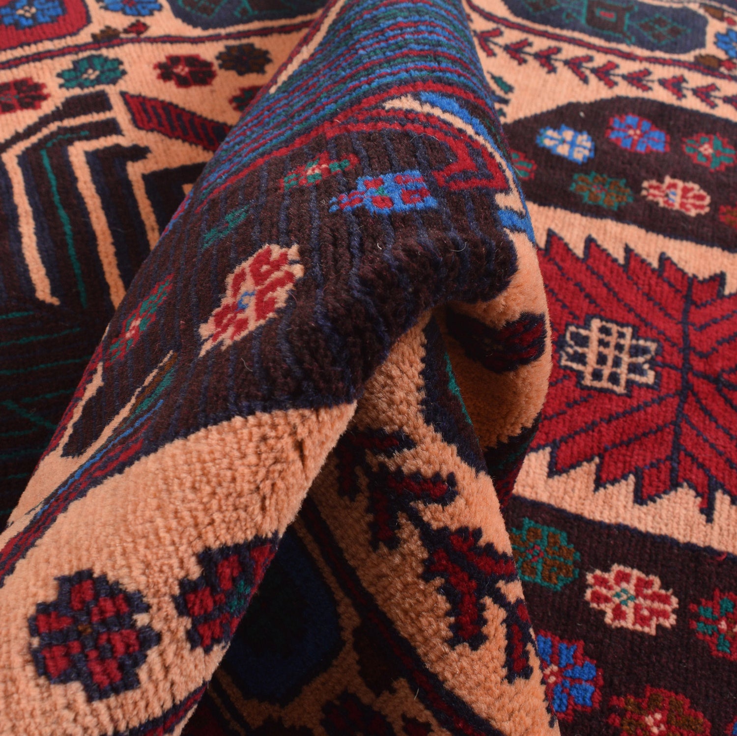 Tribal Baloch Rug 3' 1" x 4' 11" ft / 94 x 151 cm - No. G24902