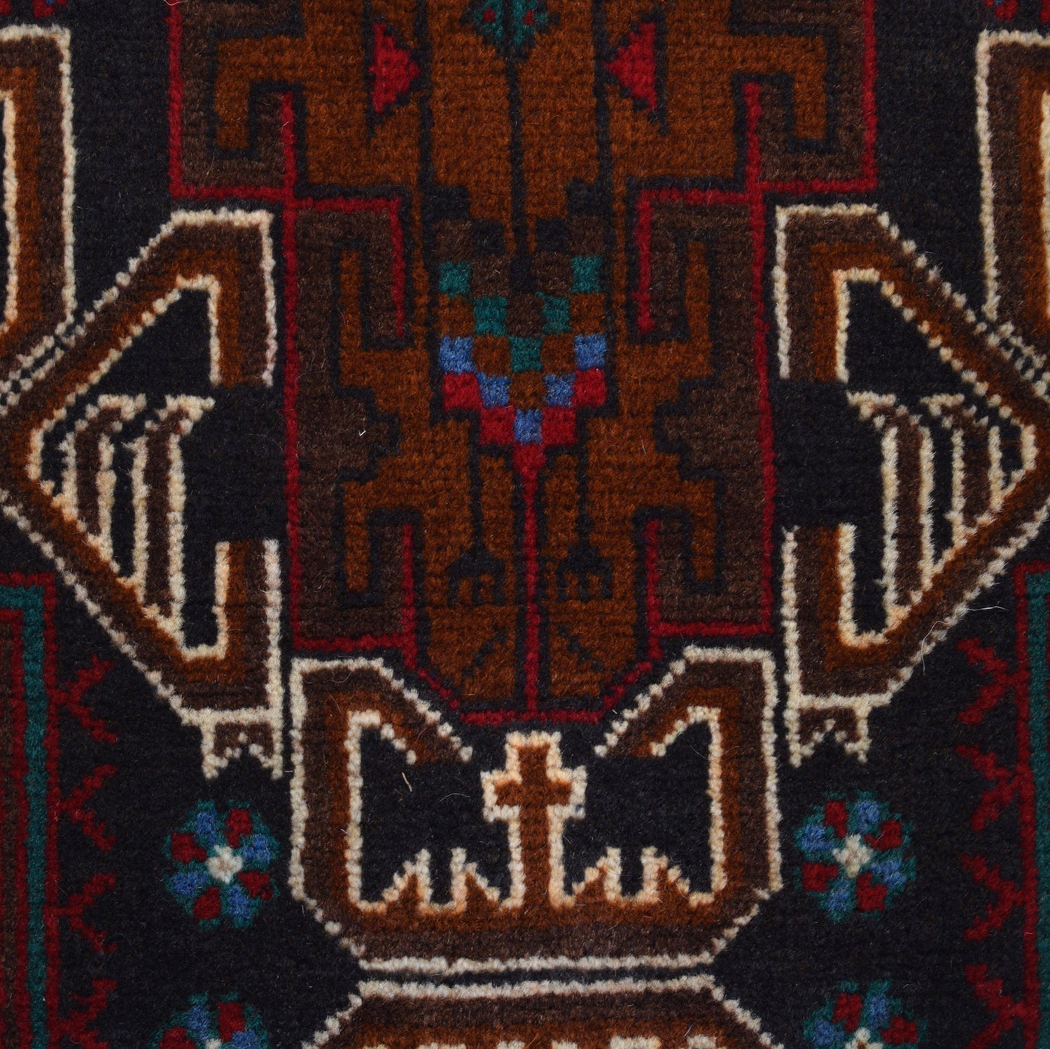 Baluch Small Size Rug 2' 8" x 4' 8" ft / 81 x 141 cm - No. G24923