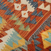 Handmade Turkish Design Wool Kilim 3' 3" x 4' 9" ft / 100 x 145 cm - No. G24982