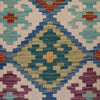 Hand Knotted Flatweave Kilim 3' 5" x 5' 3" ft / 105 x 161 cm - No. G24993