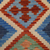 Short Chobi Kilim Runner 1' 10" x 6' 8" ft / 56 x202 cm - No. G25012