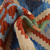 Short Chobi Kilim Runner 1' 10" x 6' 8" ft / 56 x202 cm - No. G25012