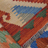 Hand Knotted Flatweave Kilim Runner 1' 10" x 6' 7" ft / 56 x201 cm - No. G25083