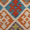 Hand Knotted Flatweave Kilim 3' 5" x 5' 0" ft / 105 x 152 cm - No. G25117